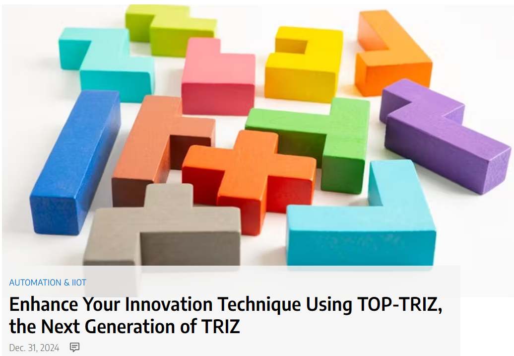 Machine Design feature on TOP-TRIZ